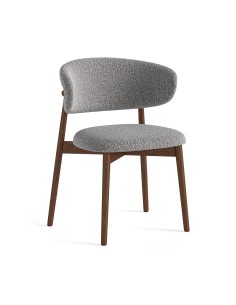Monarch Dining Chair - Grey Boucle