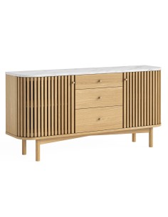Boardwalk Natural Sideboard - Marble Top