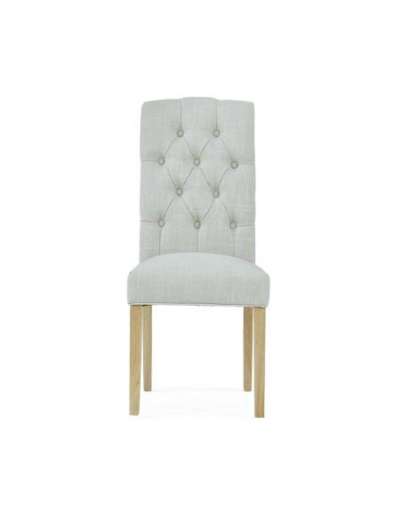 Salcombe Chelsea Dining Chair - Natural/White Wash Leg