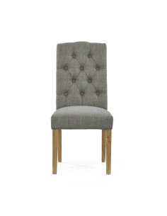 Salcombe Chelsea Dining Chair - Grey/White Wash Leg 2