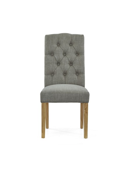 Salcombe Chelsea Dining Chair - Grey/White Wash Leg