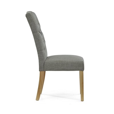 Salcombe Chelsea Dining Chair - Grey/White Wash Leg