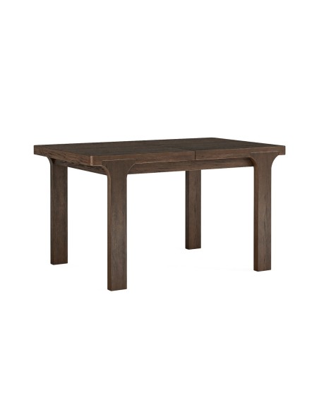 Haiden Compact Extending Dining Table - Dark Oak