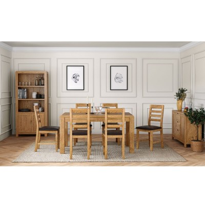 Farrow 1500 - 2000 mm Small Extending Dining Table - Oak