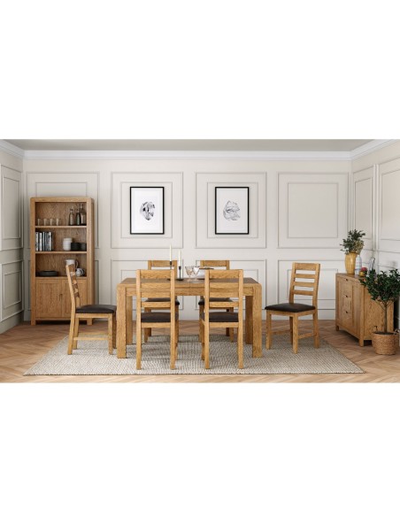 Farrow 1500 - 2000 mm Small Extending Dining Table - Oak