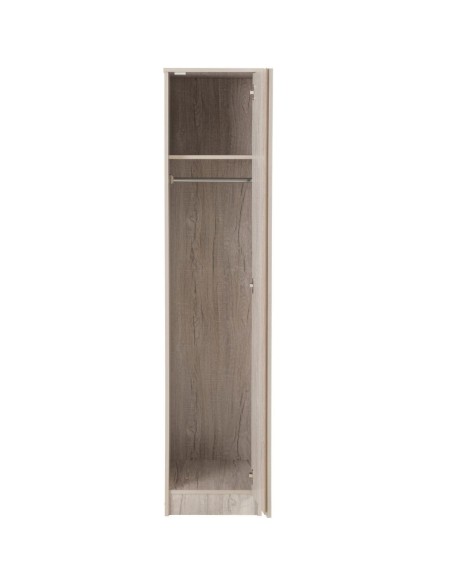 Malvern 1 Door Wardrobe - Urban Snow