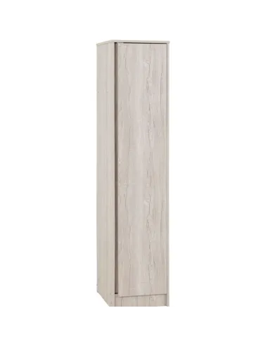 Malvern 1 Door Wardrobe - Urban Snow