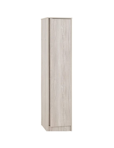 Malvern 1 Door Wardrobe - Urban Snow