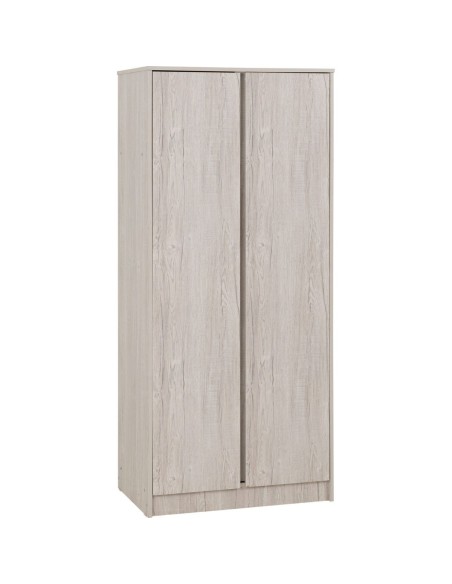 Malvern 2 Door Wardrobe - Urban Snow
