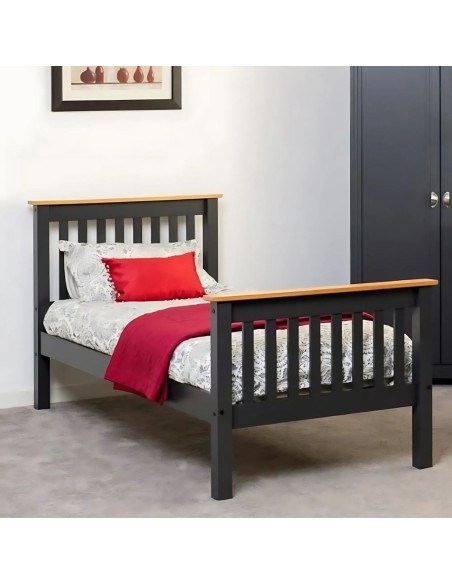 Monaco 3FT White High End Bedframe | Murphy Furniture