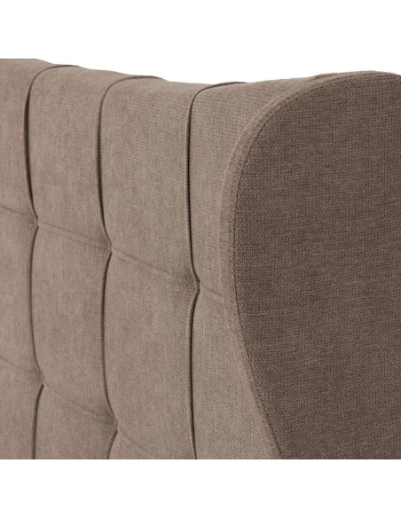 Verona 4ft6 Bed Set - Brown (Bed & Mattress)