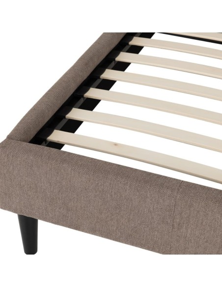 Verona 5ft Bed Set - Brown (Bed & Mattress)