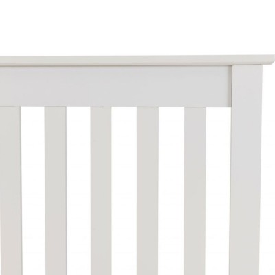 Monaco 4ft6 Low Foot End Bedframe - White