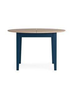 Marlow 1200 mm/1550 mm Round Extending Dining Table - Navy 2