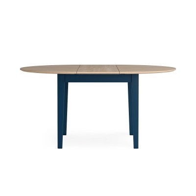 Marlow 1200 mm/1550 mm Round Extending Dining Table - Navy