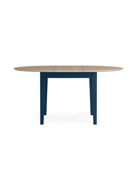 Marlow 1200 mm/1550 mm Round Extending Dining Table - Navy