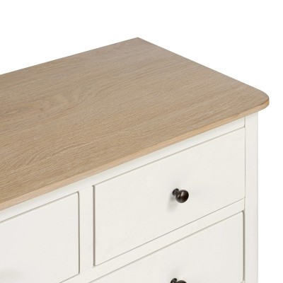 Marlow 2 Over 3 Chest - Coconut Milk