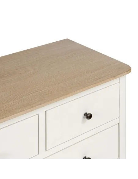 Marlow 2 Over 3 Chest - Coconut Milk