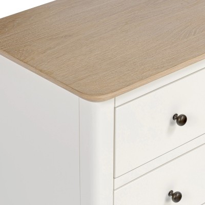 Marlow 2 Over 3 Chest - Coconut Milk