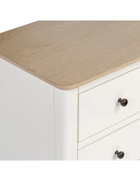 Marlow 2 Over 3 Chest - Coconut Milk