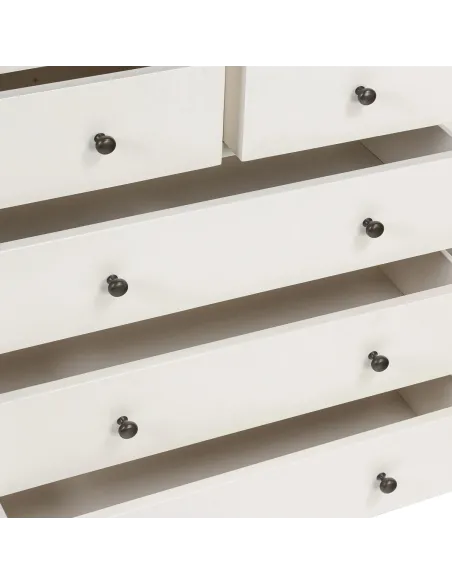 Marlow 2 Over 3 Chest - Coconut Milk