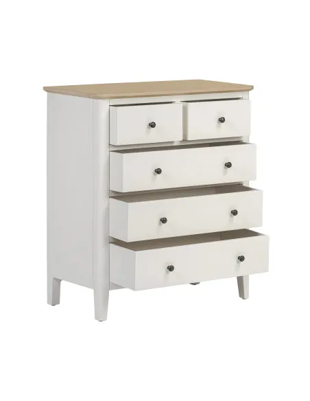 Marlow 2 Over 3 Chest - Coconut Milk