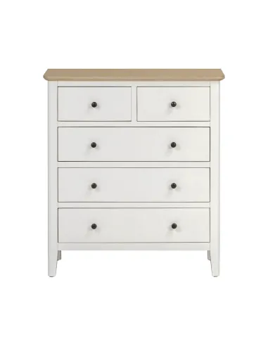 Marlow 2 Over 3 Chest - Coconut Milk