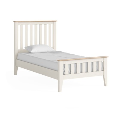 Marlow 3ft Slatted Bedframe - Coconut Milk
