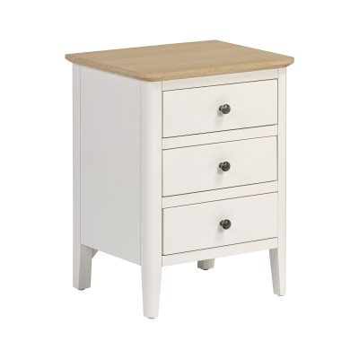 Marlow Bedside Locker - Coconut Milk