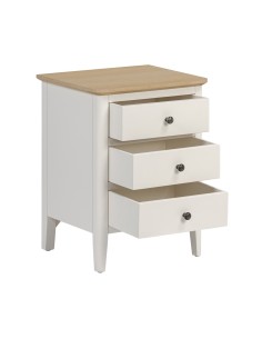 Marlow Bedside Locker - Coconut Milk 2