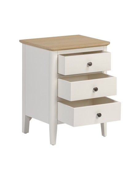 Marlow Bedside Locker - Coconut Milk