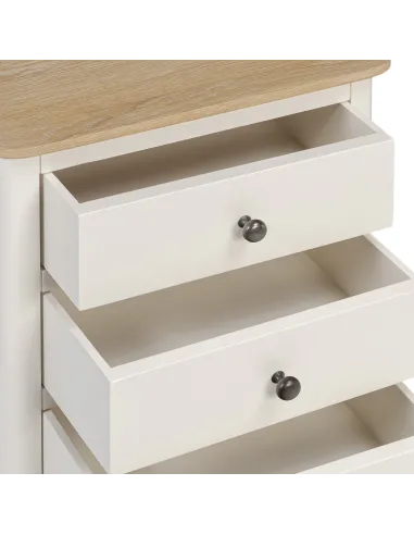 Marlow Bedside Locker - Coconut Milk