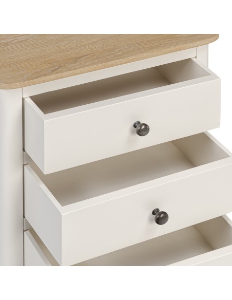 Marlow Bedside Locker - Coconut Milk