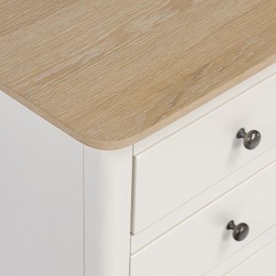 Marlow Bedside Locker - Coconut Milk