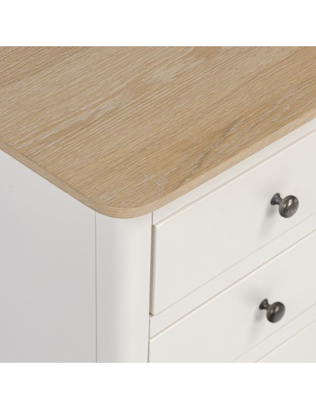Marlow Bedside Locker - Coconut Milk