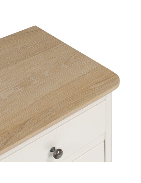 Marlow Bedside Locker - Coconut Milk