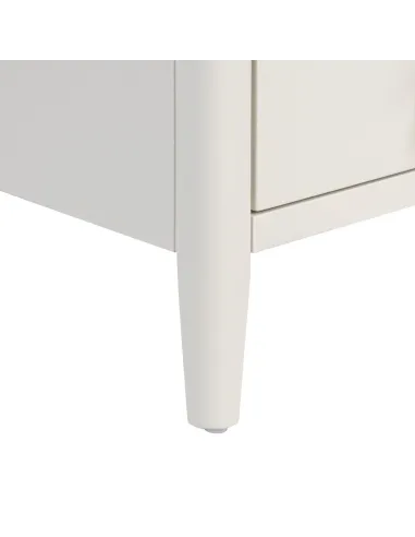 Marlow Bedside Locker - Coconut Milk