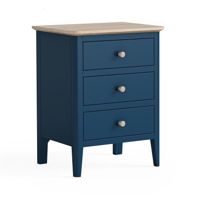 Marlow Bedside Locker - Navy