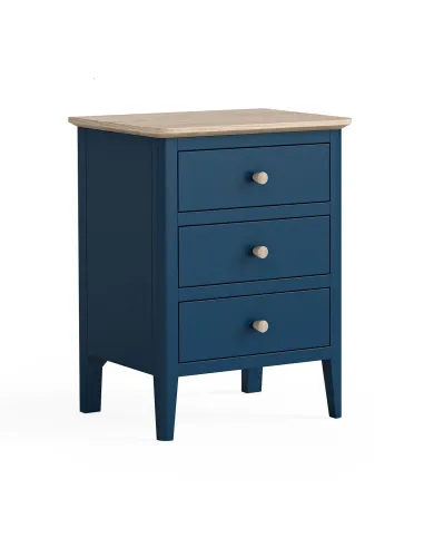 Marlow Bedside Locker - Navy