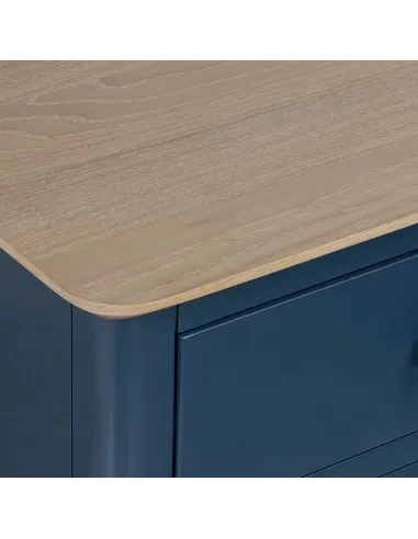 Marlow Bedside Locker - Navy