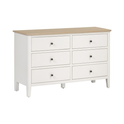 Marlow 6 Drawer Chest - Coconut Milk