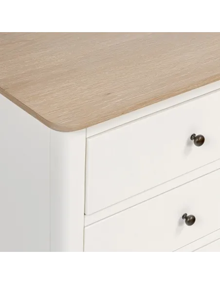 Marlow 6 Drawer Chest - Coconut Milk
