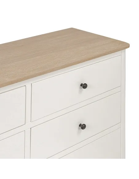 Marlow 6 Drawer Chest - Coconut Milk