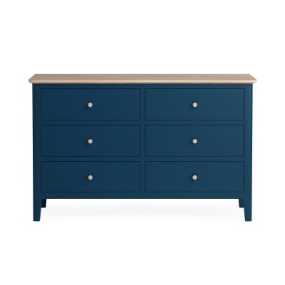 Marlow 6 Drawer Chest - Navy