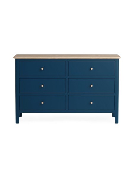 Marlow 6 Drawer Chest - Navy