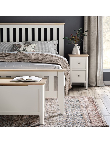 Marlow Blanket Box - Coconut Milk