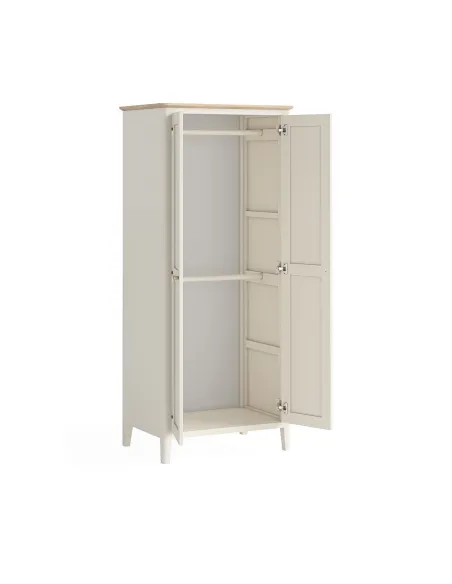 Marlow Full Hanging Wardrobe - Coconut Milk