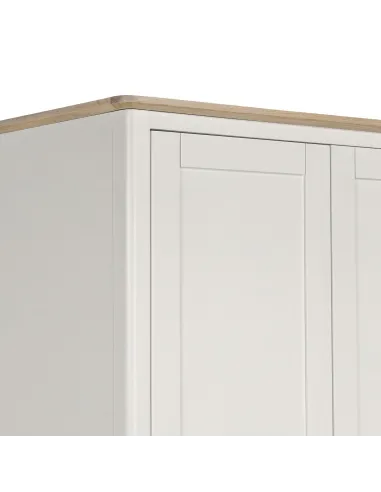 Marlow Full Hanging Wardrobe - Coconut Milk
