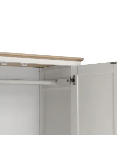 Marlow Full Hanging Wardrobe - Coconut Milk