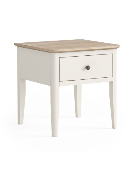 Marlow Lamp Table - Coconut Milk